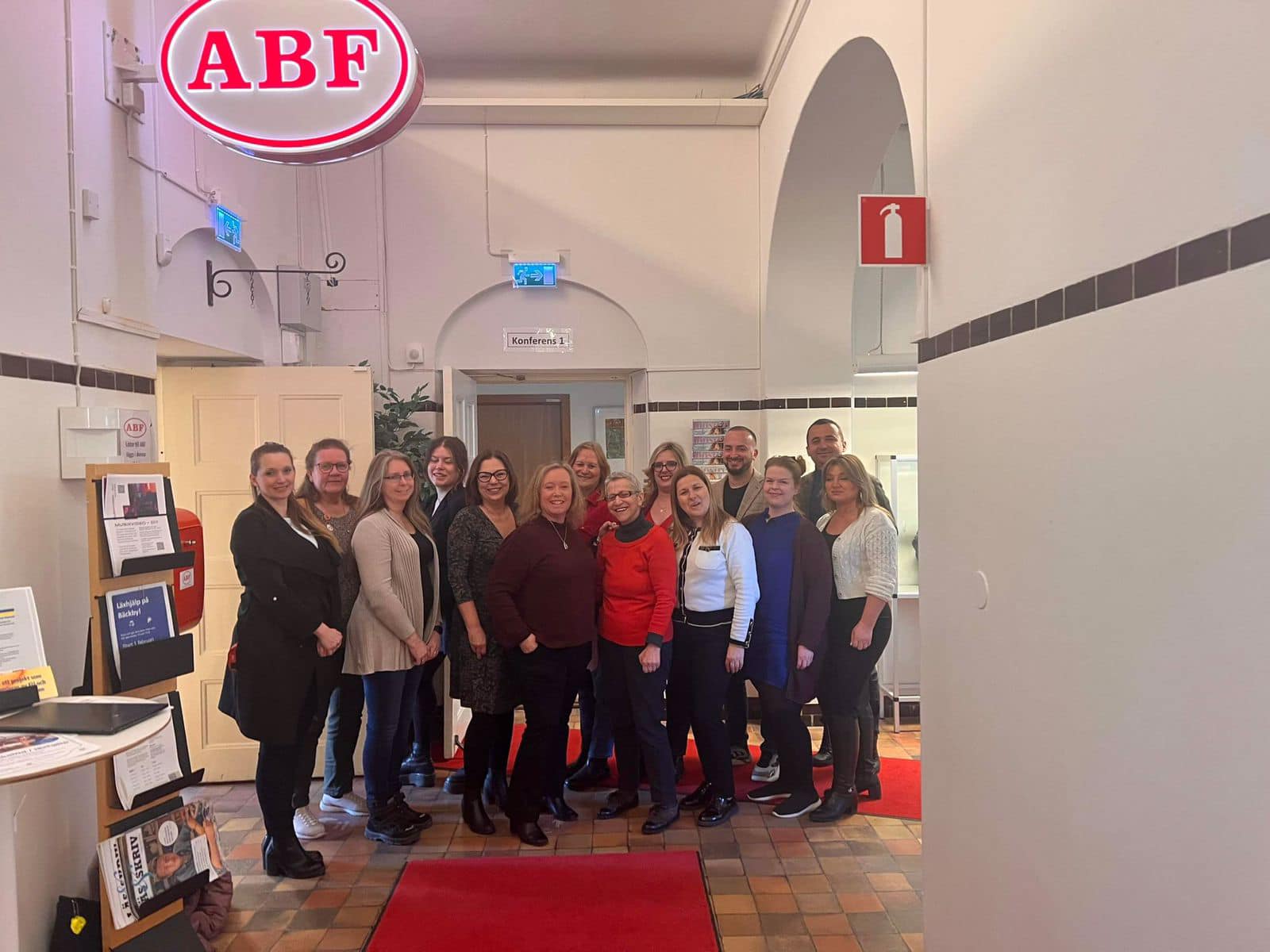 Takim me partnerët tanë të ABF në Suedi